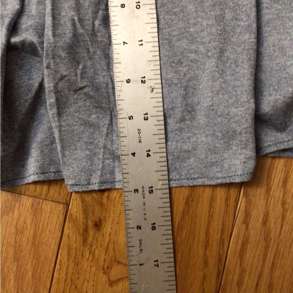 Tennis style skort in Heather Blue with one interior pocket - Picture 9 of 9